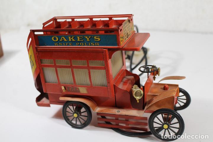 Vintage: lampara de bus ingl&eacute;s antiguo descapotable - Foto 1
