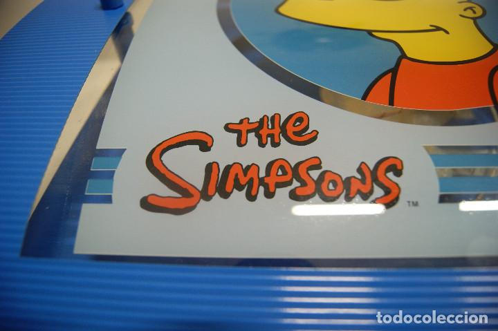 Vintage: Aplique/plaf&oacute;n en azul con Burt Simpson - Foto 5