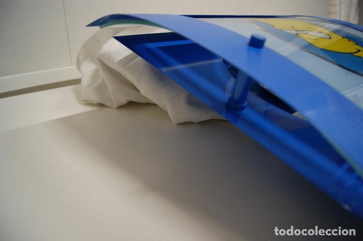 Vintage: Aplique/plaf&oacute;n en azul con Burt Simpson - Foto 10