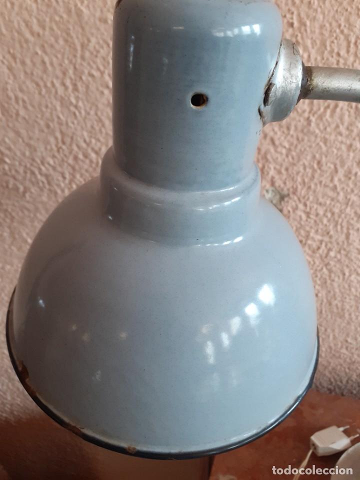 Vintage: Flexo de oficina o taller esmaltado - Foto 3