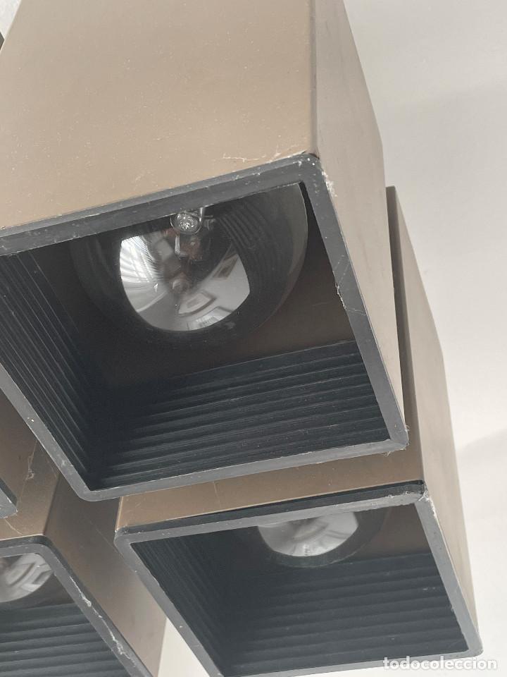 Vintage: L&aacute;mpara / aplique de techo geom&eacute;trico - Foto 3