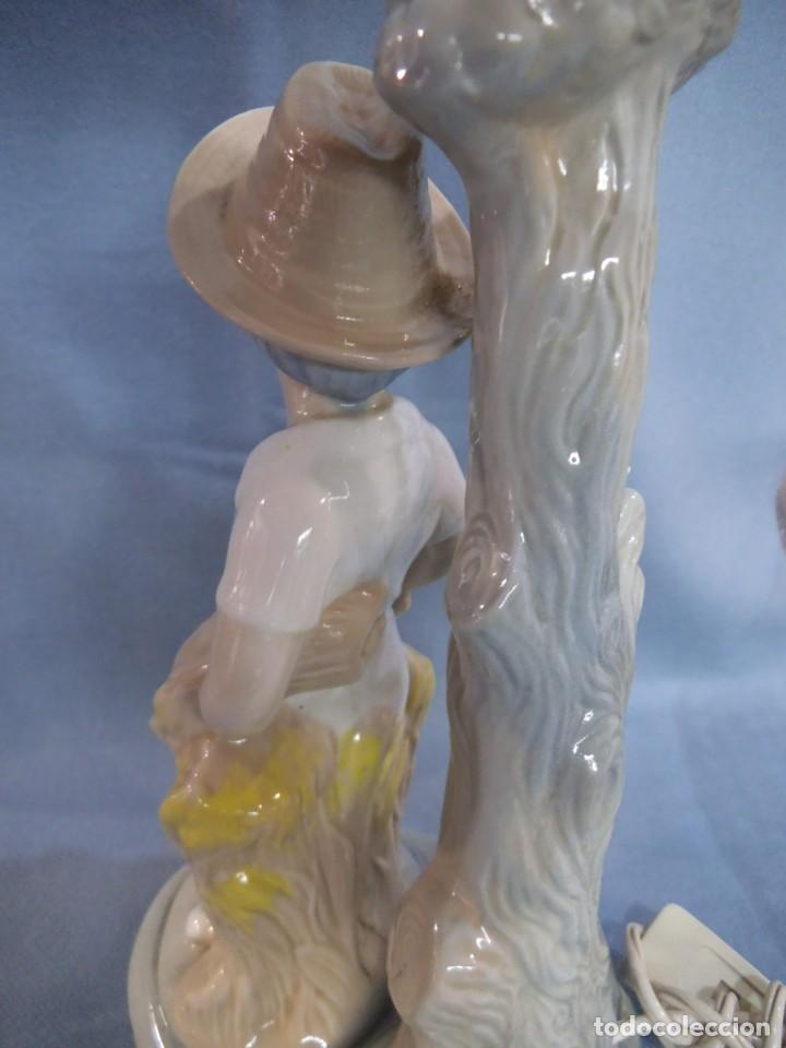 Vintage: LAMPARA ( ni&ntilde;o ) PORCELANA - Foto 7