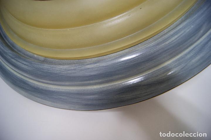 Vintage: Aplique/plaf&oacute;n gris y marr&oacute;n - Foto 5