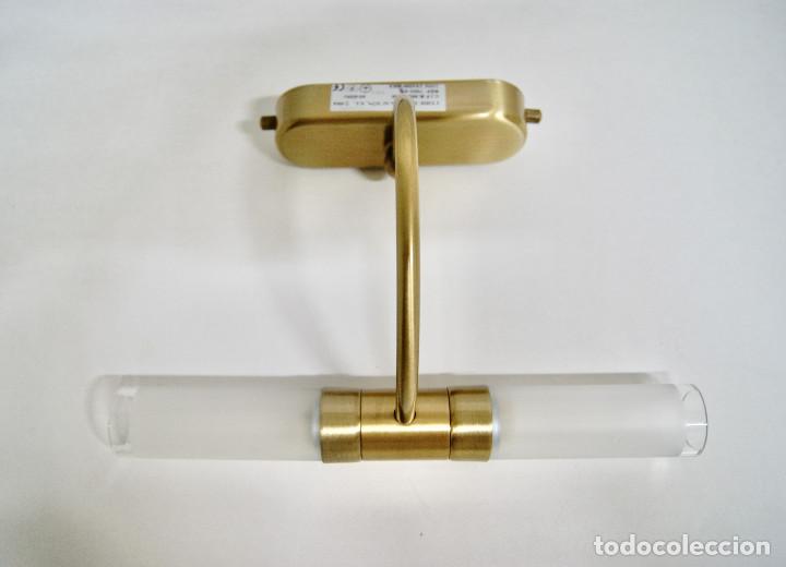 Vintage: Aplique oro mate con dos tulipas - Foto 2