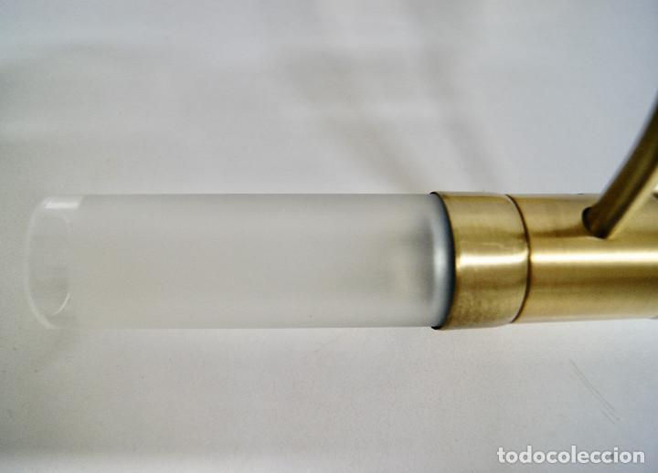 Vintage: Aplique oro mate con dos tulipas - Foto 3