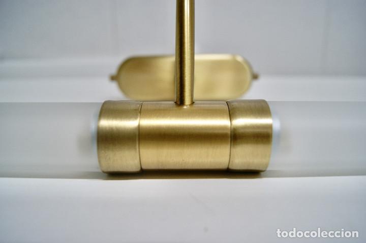 Vintage: Aplique oro mate con dos tulipas - Foto 5
