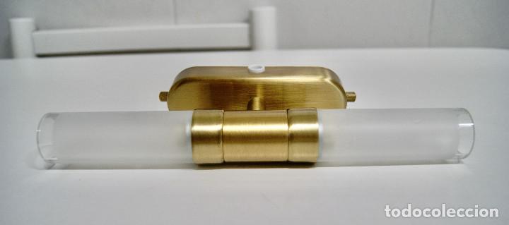 Vintage: Aplique oro mate con dos tulipas - Foto 1