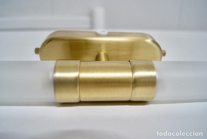 Vintage: Aplique oro mate con dos tulipas - Foto 5