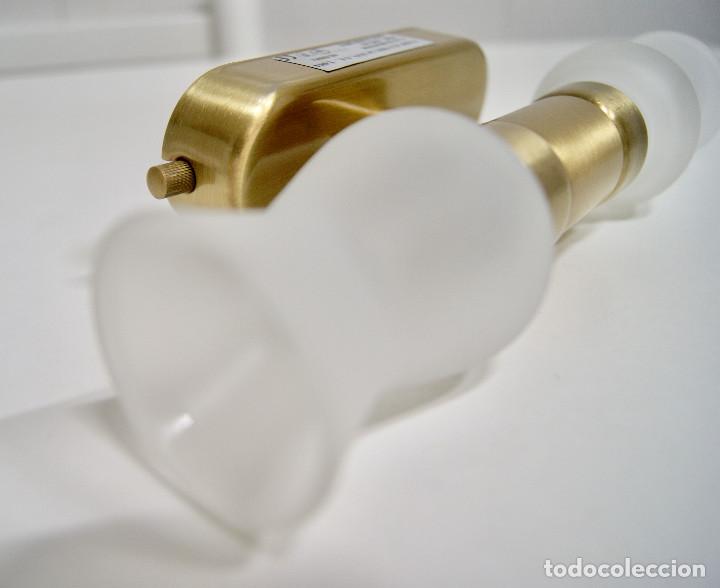 Vintage: Aplique oro mate con dos tulipas - Foto 6