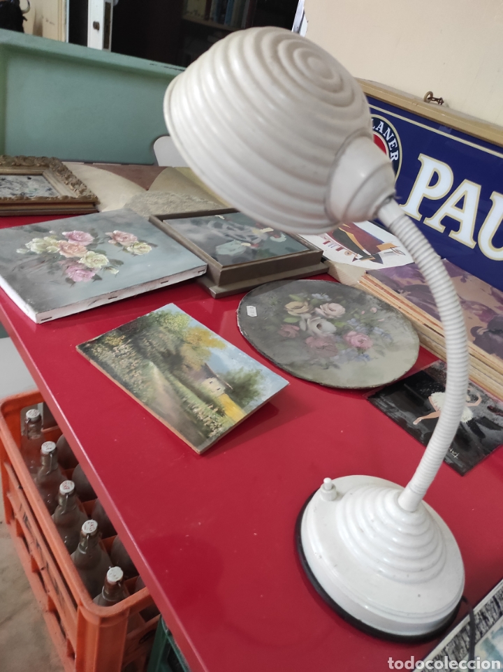 Vintage: L&aacute;mpara o flexo vintage de sobremesa - Foto 6