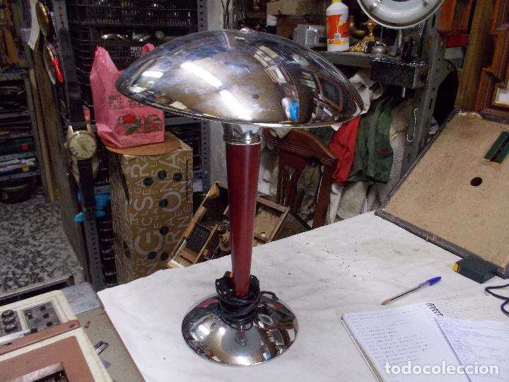 Vintage: lampara de mesa tipo seta - Foto 2