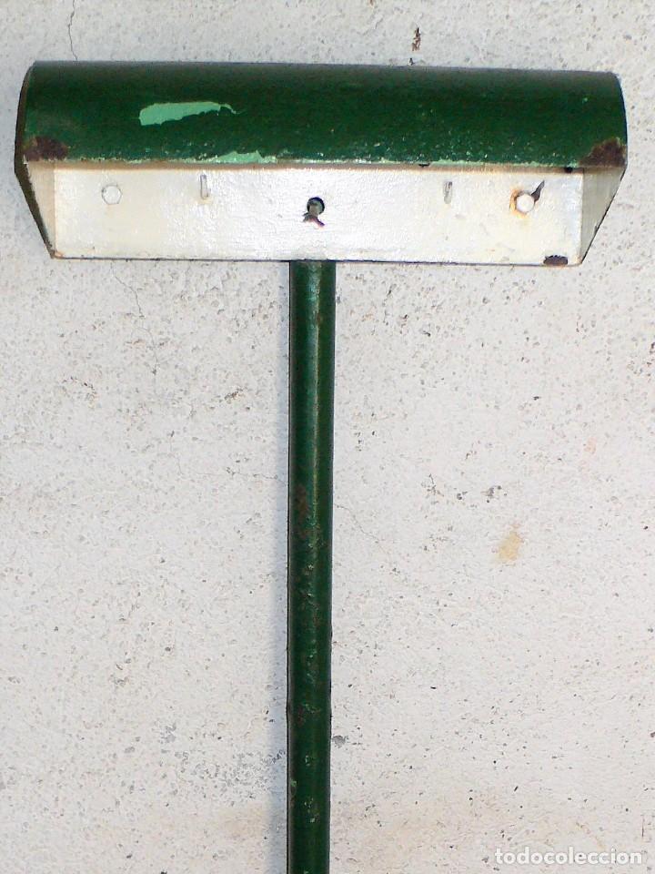 Vintage: LUZ DE JARDIN EN HIERRO (SOPORTE) - Foto 3