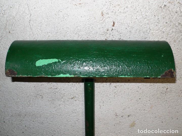 Vintage: LUZ DE JARDIN EN HIERRO (SOPORTE) - Foto 4