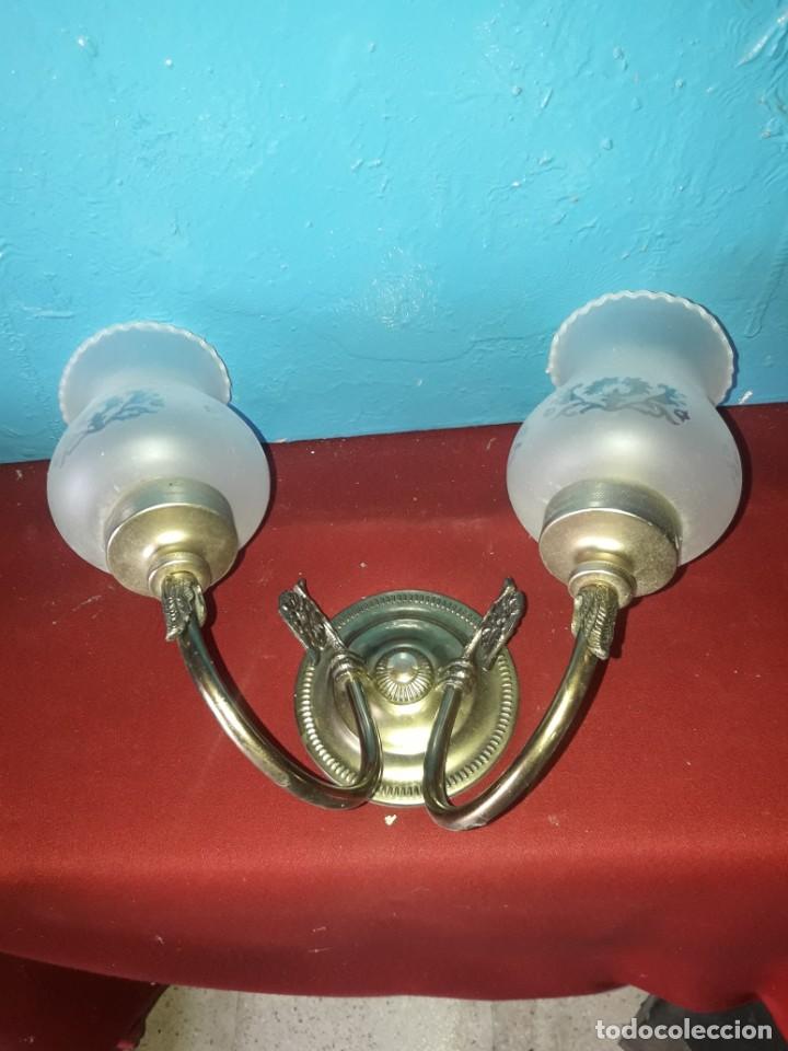Vintage: Aplique con dos brazos - Foto 1