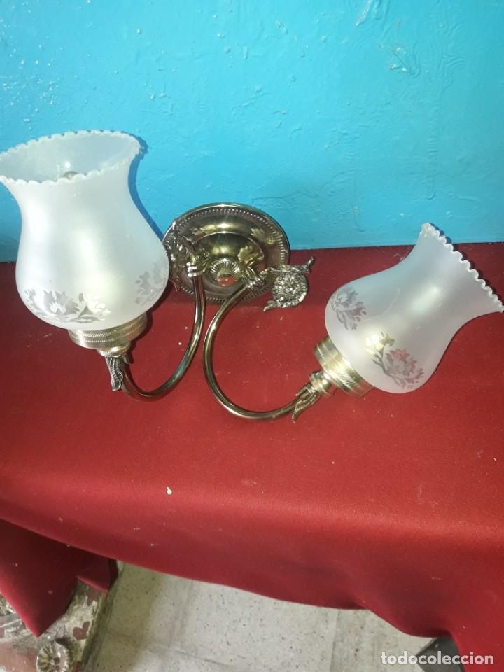 Vintage: Aplique con dos brazos - Foto 3