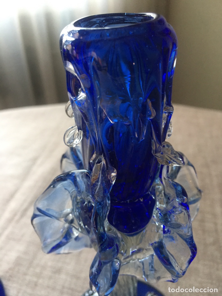 Vintage: Candelabros cristal MURANO - Foto 14