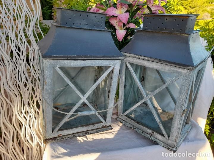 Vintage: 2 faroles - Foto 2