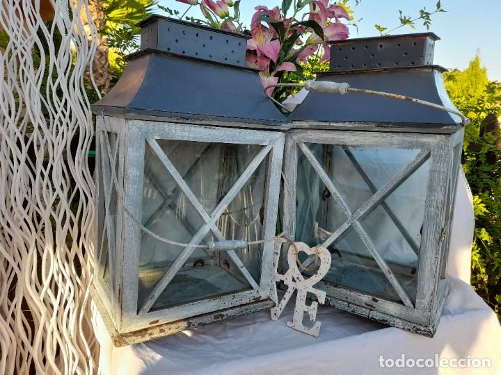 Vintage: 2 faroles - Foto 4