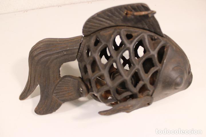 Vintage: farol pez de hierro fundido - Foto 6