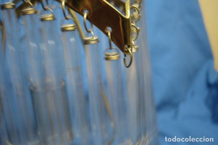 Vintage: LAMPARA MESA CON CRISTALES - Foto 7