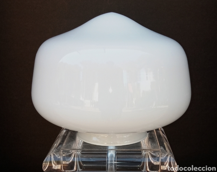Vintage: TULIPA DE CRISTAL DE OPALINA - VINTAGE - C. 1960 - Foto 2