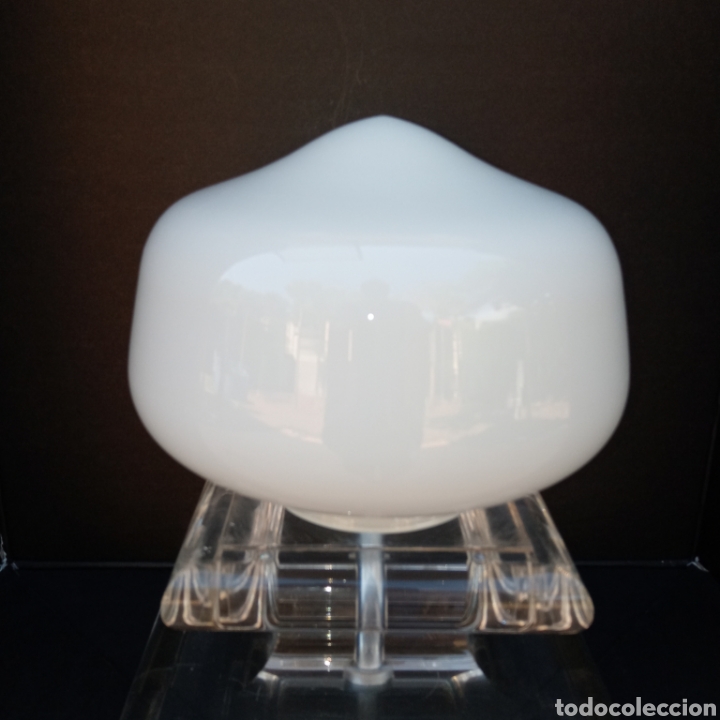 Vintage: TULIPA DE CRISTAL DE OPALINA - VINTAGE - C. 1960 - Foto 6