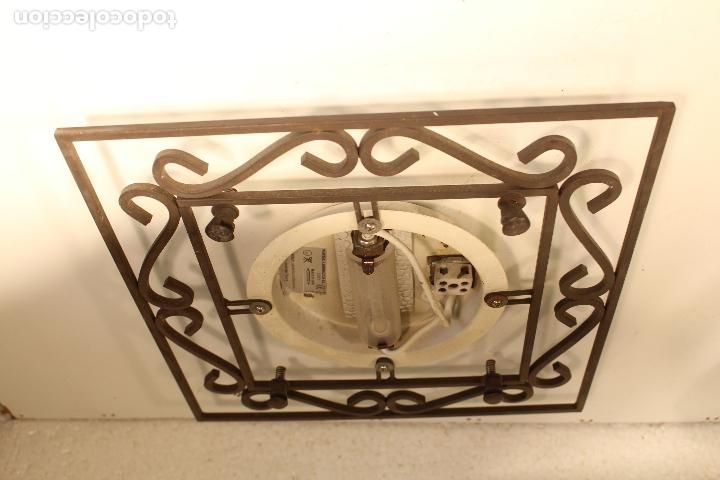 Vintage: lampara de techo plafom de hierro de forja - Foto 1