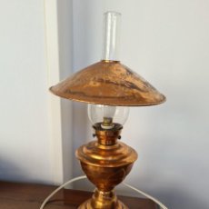 Vintage: LAMPARA DE COBRE TIPO QUINQUÉ. Lote 284160703