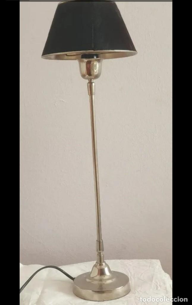 Vintage: Lampara de mesa Blanc dIvoire - Foto 3