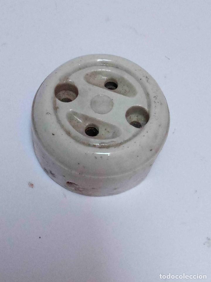 Vintage: ENCHUFE DE PORCELANA - Foto 7