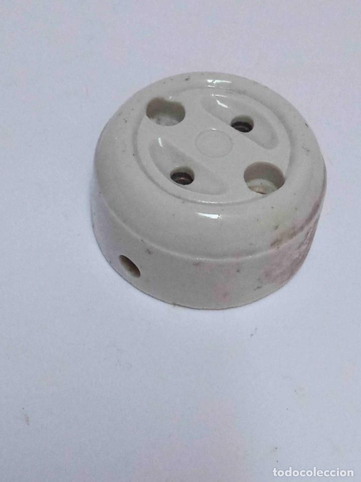 Vintage: ENCHUFE DE PORCELANA - Foto 8