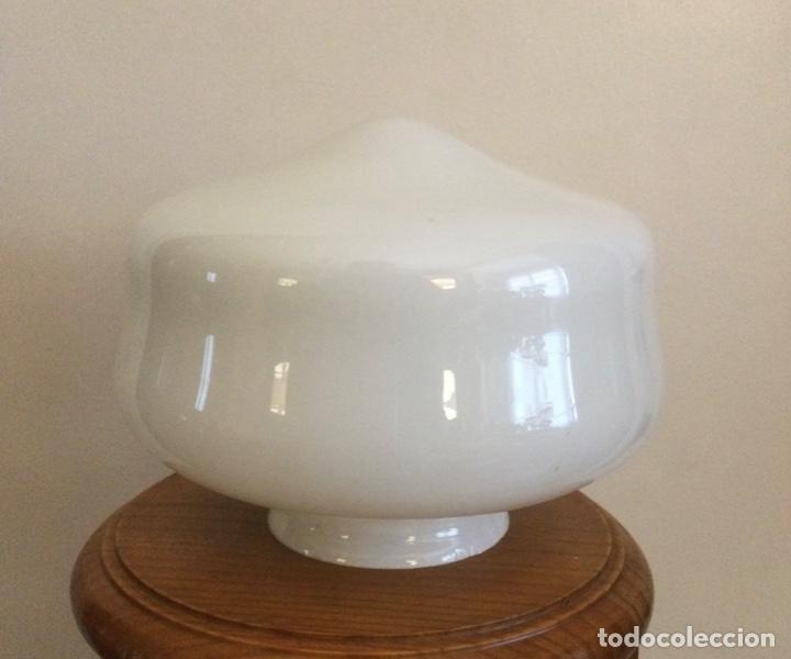 Vintage: TULIPA DE CRISTAL BLANCO, VINTAGE - Foto 8