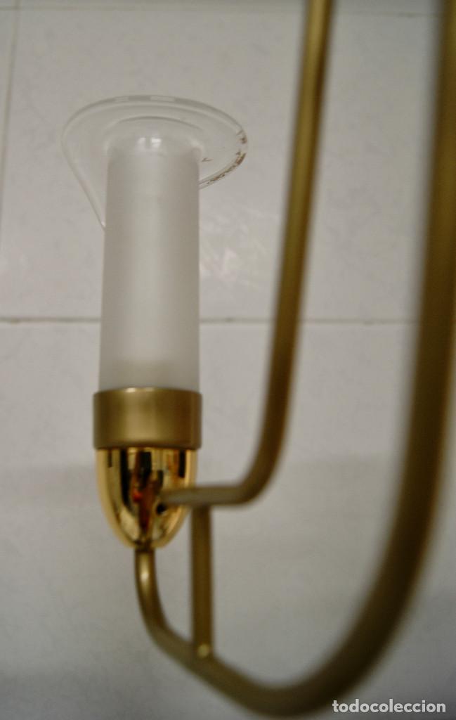 Vintage: lampara de techo oro brillo y mate. - Foto 6