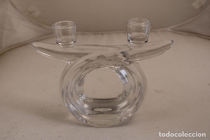 Vintage: candelabro de cristal - Foto 2