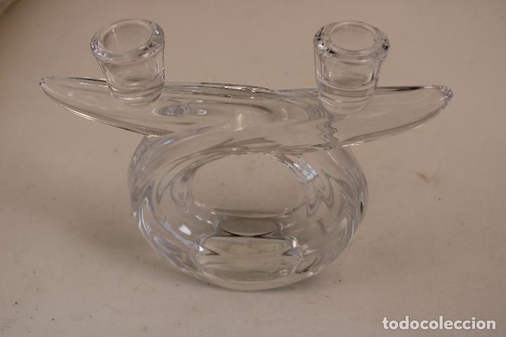 Vintage: candelabro de cristal - Foto 3