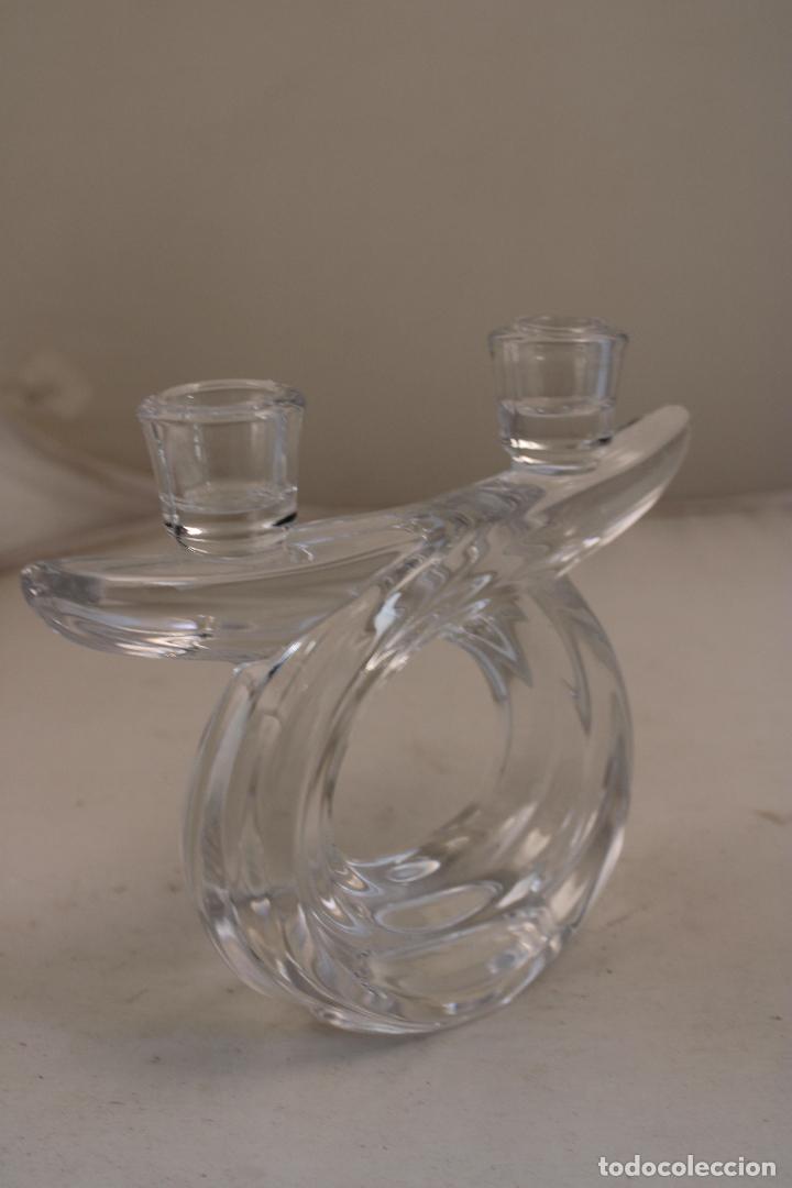 Vintage: candelabro de cristal - Foto 4