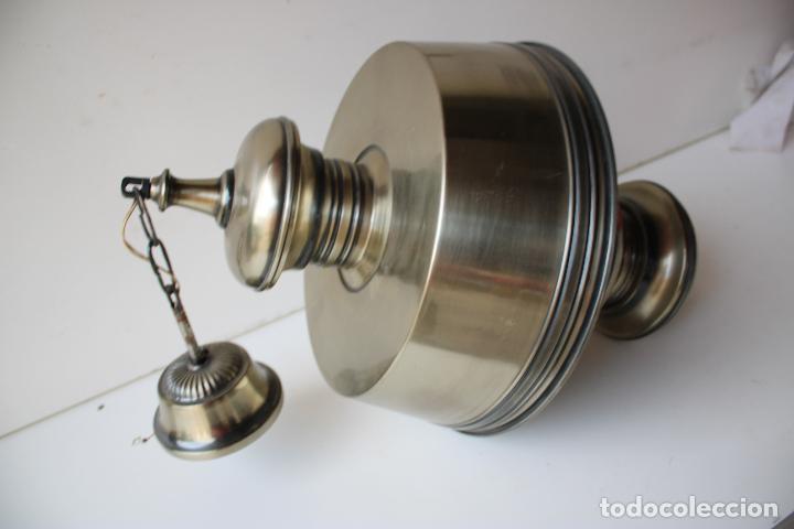 Vintage: lampara quinqu&eacute; de techo - Foto 4