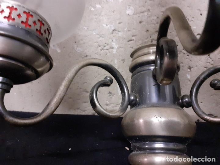 Vintage: Aplique de pared con globos al acido tulipas - Foto 2