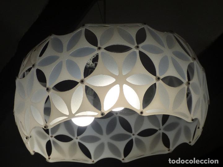 Vintage: Lampara,estilo a&ntilde;os 70. - Foto 3