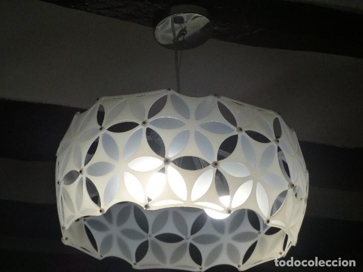 Vintage: Lampara,estilo a&ntilde;os 70. - Foto 5