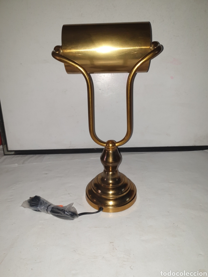 Vintage: LAMPARA METAL SOBREMESA - Foto 2