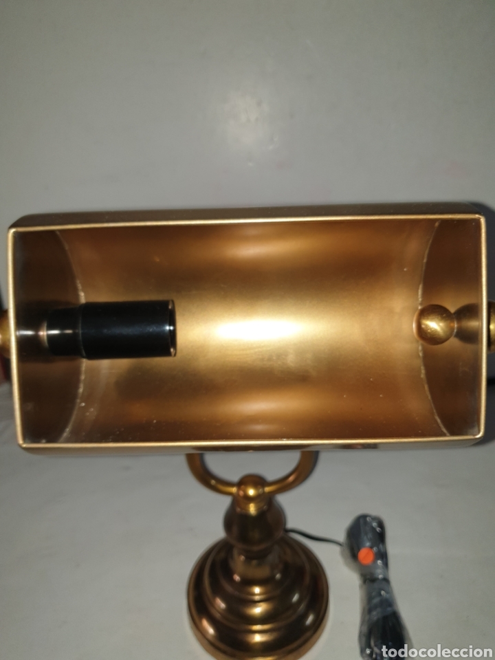 Vintage: LAMPARA METAL SOBREMESA - Foto 4