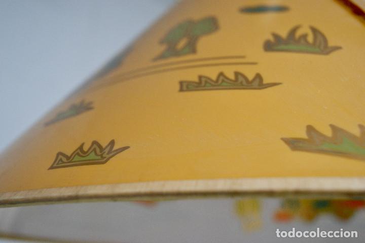 Vintage: lampara de techo pantalla infantil - Foto 7