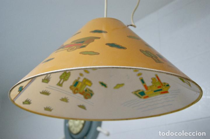 Vintage: lampara de techo pantalla infantil - Foto 11