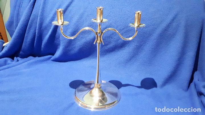 Vintage: CANDELABRO 3 BRAZOS - Foto 1