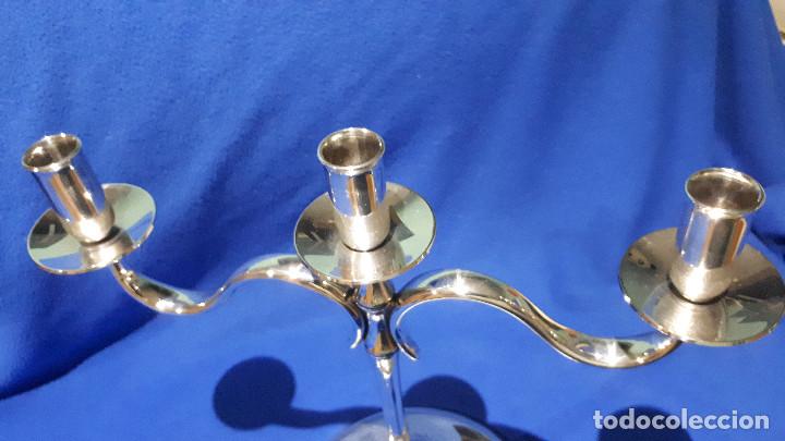 Vintage: CANDELABRO 3 BRAZOS - Foto 5