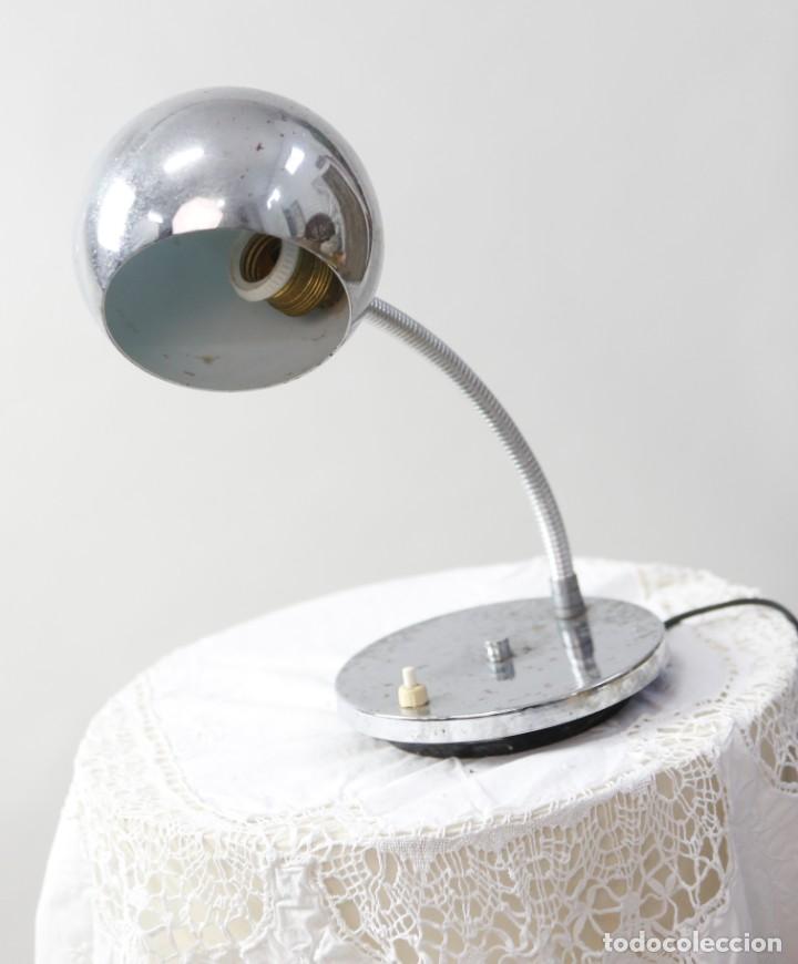 Vintage: Flexo cromado space age, eyeball. - Foto 2