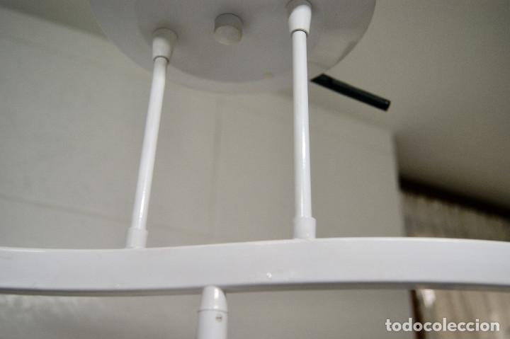 Vintage: lampara de techo blanca y rojo - Foto 10
