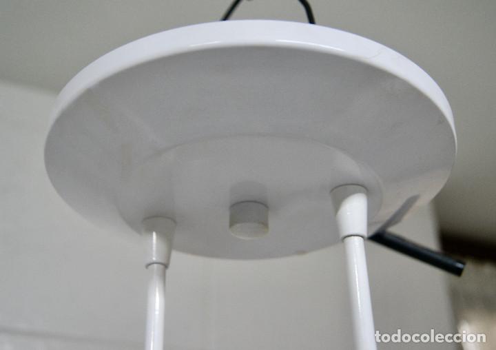 Vintage: lampara de techo blanca y rojo - Foto 11