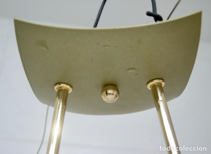 Vintage: lampara de techo oro mate, dorado y cristal - Foto 11